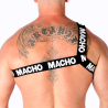 Macho - Harnais Romain Blanc S/M
